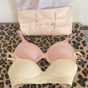 Soma Pink and Cream Brass